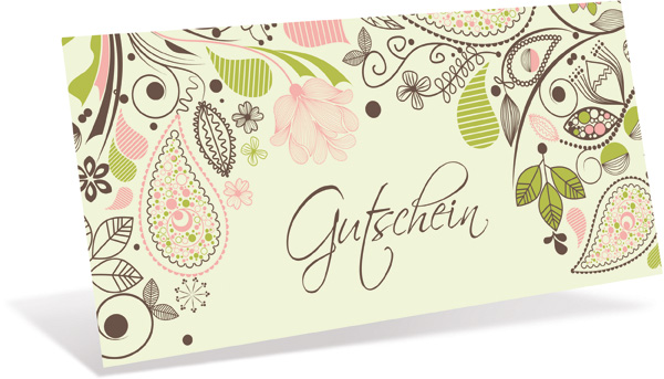 Gutscheinkarte Classic "vintage art" - 1209010280