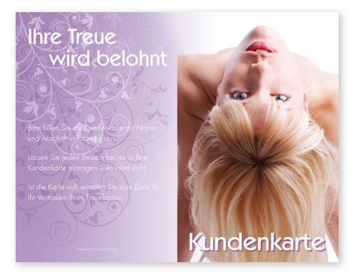 Kundenkarte "Cindy" - 1206010121