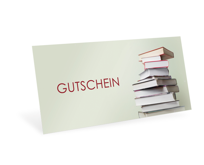 Gutscheinkarte Classic "Bücher" individuell - 1208010393