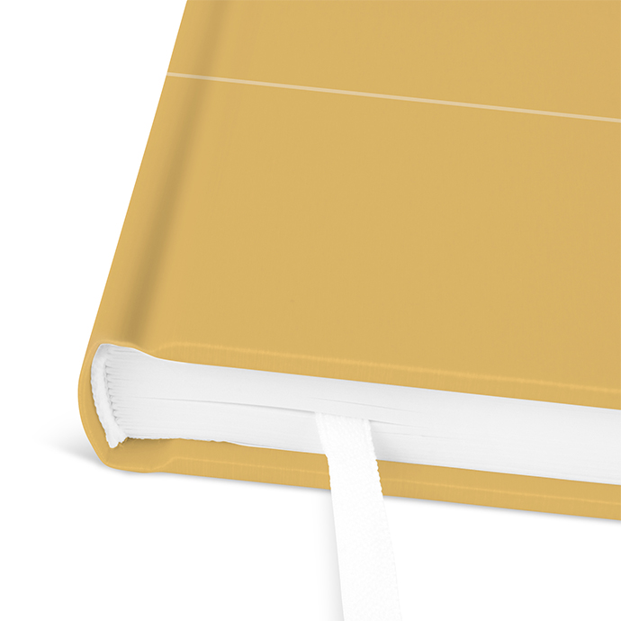 Gästebuch Taufe "Pure Yellow"