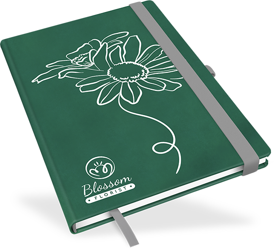 "Hunter Green" - Large mit deinem Umschlagdesign - 177177N
