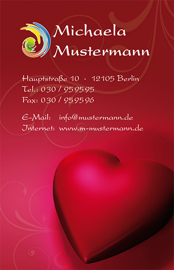 Visitenkarte "Love" - 1212010187