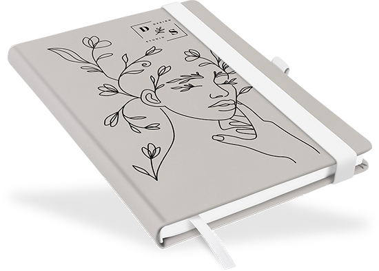 "Almond Milk" - DIN A5 mit deinem Umschlagdesign - 177148N