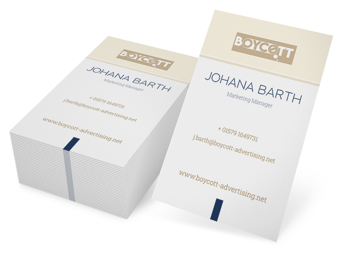 Visitenkarte Classic Hochformat - 1212210102
