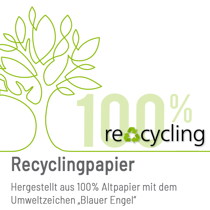 Recycling Collegeblock DIN A4+