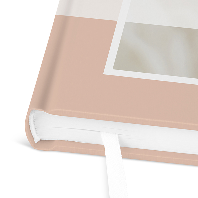 Gästebuch Taufe  "Soft Cream"