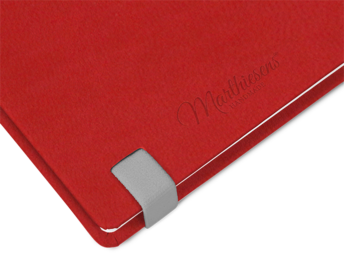 "Red Lips" - DIN A5 mit deinem Umschlagdesign