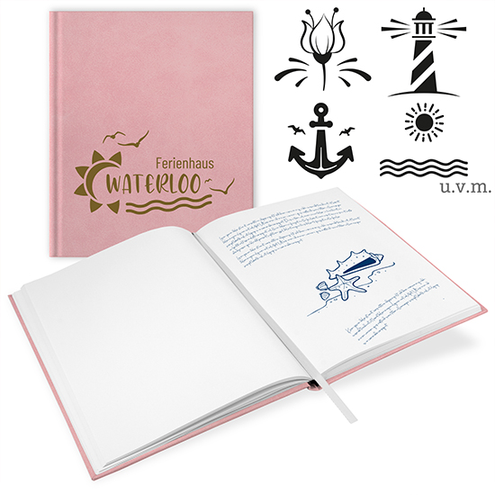 Gästebuch Ferienwohnung Rosa - GB-21215-F