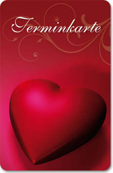 Terminkarte "Love" - 1204010187