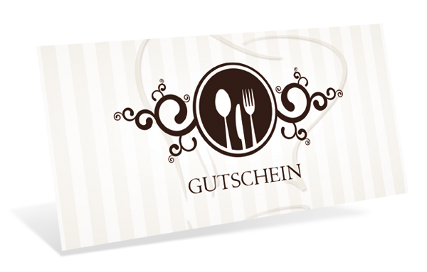 Gutscheinkarte Classic "dinner" - 1209010345