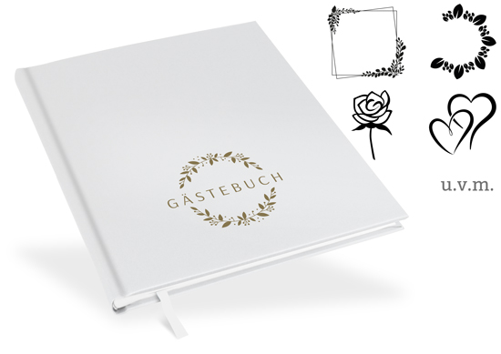 Gästebuch Weiß - GB-21200-U