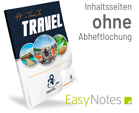 Notizblock A5 mit Umschlag, Bindung links - 100205024003