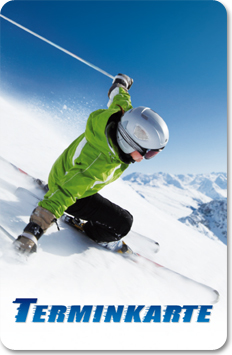 Terminkarte "Winterurlaub" - 1204010261