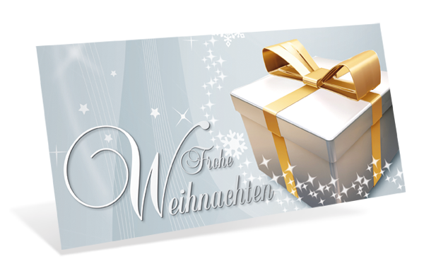 Gutscheinkarte Classic "Weihnachtszauber" - 1209010195