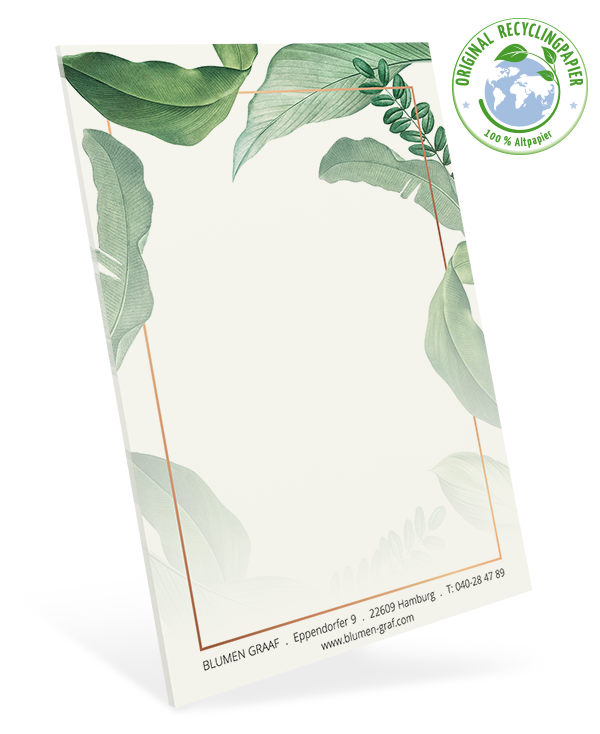 Notizblock Recycling DIN A4 - 100104024009