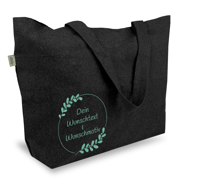 Recycling Tasche bedrucken lassen - 1102301001