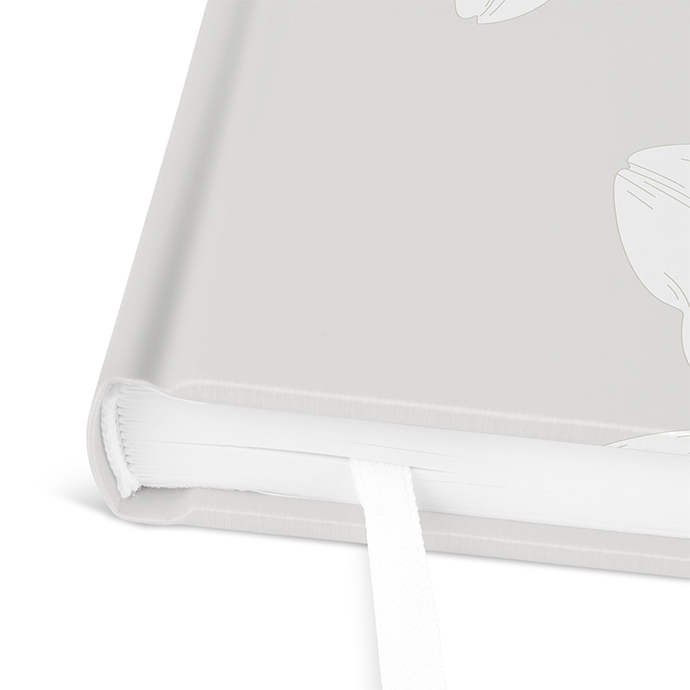 Gästebuch Ferienwohnung  - Floral "white Lily"